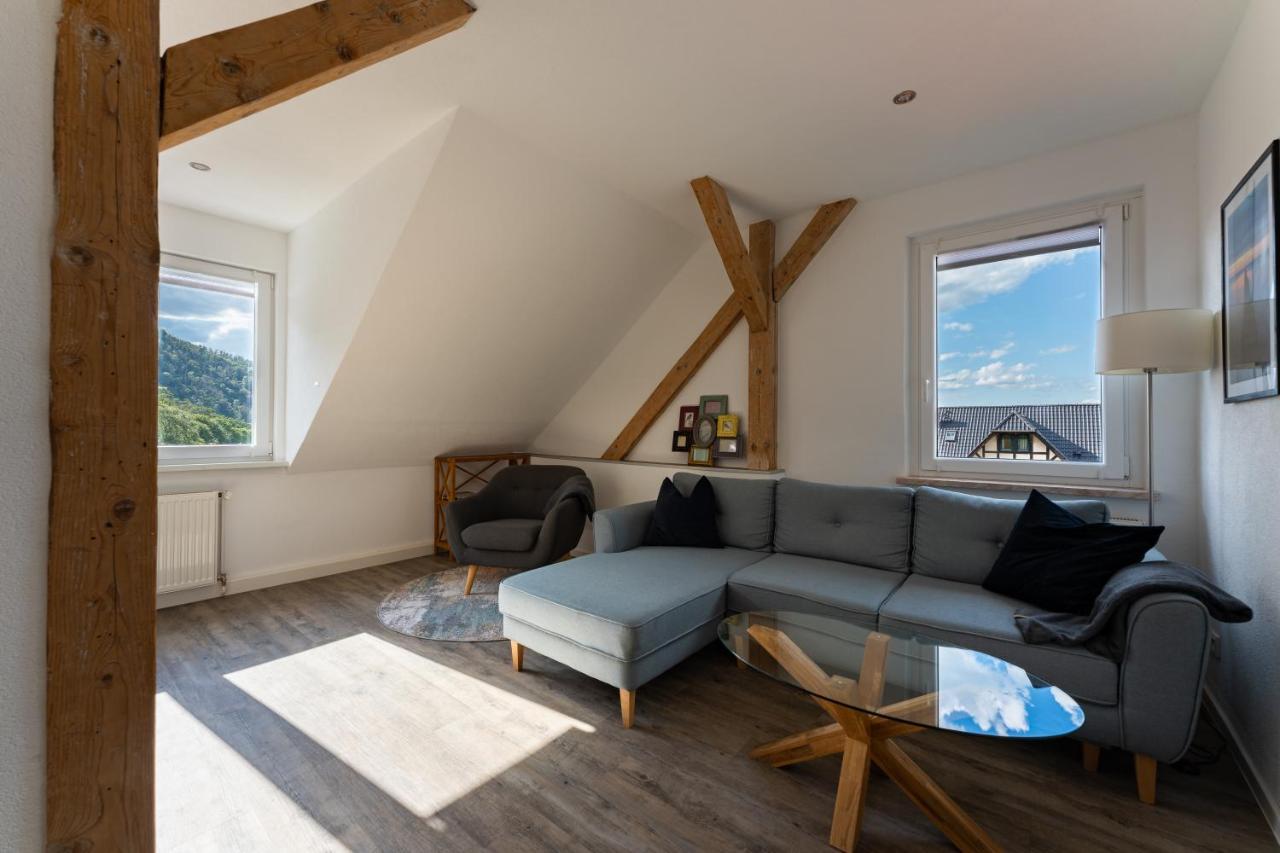 Ferienwohnung Am Steinbach 2 Thale Εξωτερικό φωτογραφία